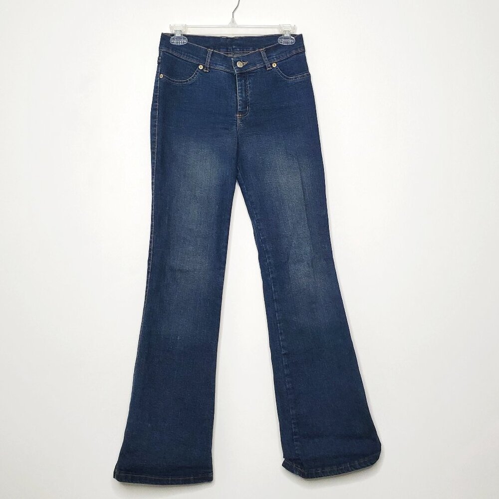 Minelli Wide Leg Strech Jeans Dark Blue (New without tag) Size 7 Juniors